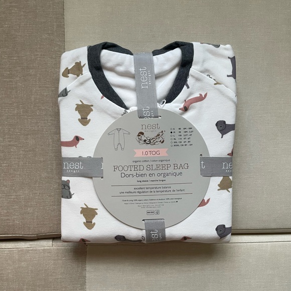 Nest Designs Long Sleeve Footed Sleep Bag/Sleep Suit 18M - 2.5T - Picture 1 of 12
